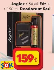 JAGLER 50 ML EDT + 150 ML DEODORANT SETİ